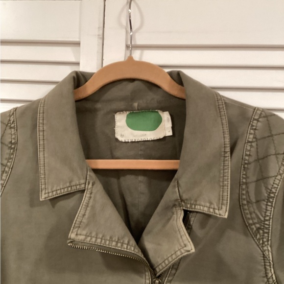 Anthropologie Everyday  Easy  Moto. Jacket L - Picture 4 of 9